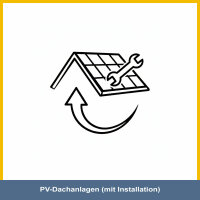 PV-Dachanlagen (mit Installation)