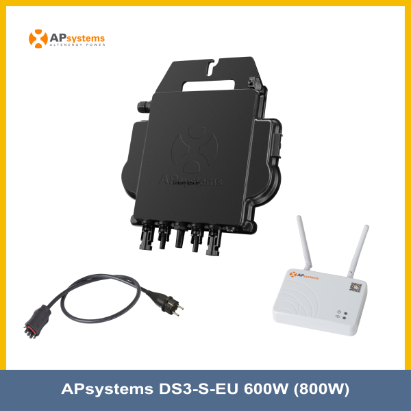 AP Systems DS3 Microwechselrichter 600W (800W) + B + K