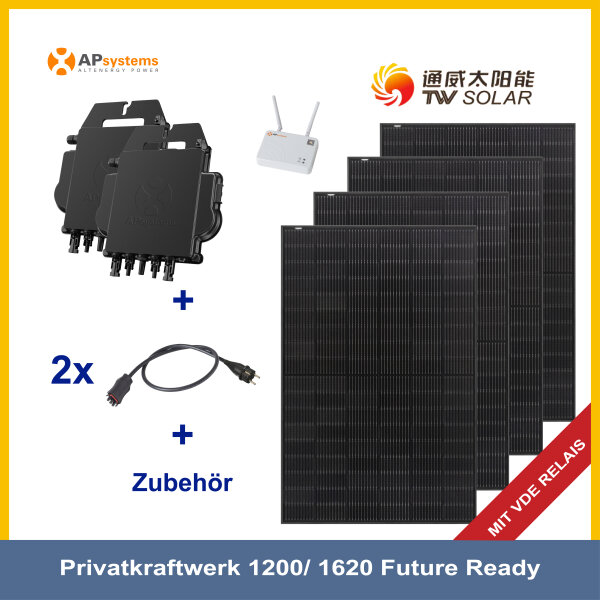 SolarKick Privatkraftwerk 1200/1620 FutureReady AP-Systems