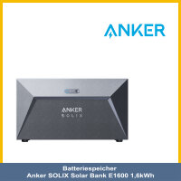 Batteriespeicher Anker SOLIX Solar Bank E1600 1,6kWh