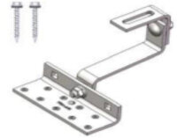 Verstellbarer Haken 145mm für Pfannen - Schrägdach