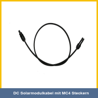 DC Solarmodulkabelset mit MC4 Steckern 1m