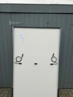 Modulhalterung zur vertikalen Montage am Balkon für 1 Modul