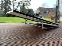 Modulhalterung zum vertikalen Aufstellen für 1 Modul