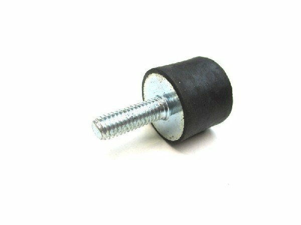 Gummipuffer Typ D, Ø 30 Höhe 20 mm, AG M8x20